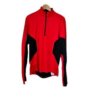 SUGOI Firewall 180 Zip in red and black. Size L